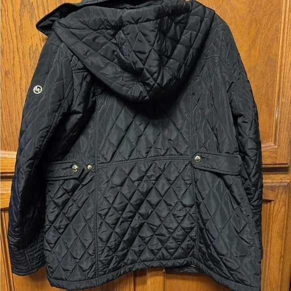 Michael Kors Black Quilted Jacket - Picture 8 of 9